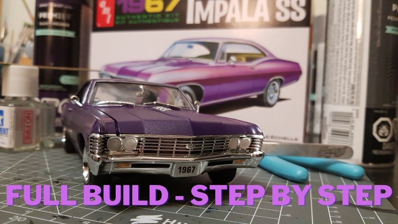 Building the 1967 Chevrolet Impala SS: 1/25 Scale Model Kit from