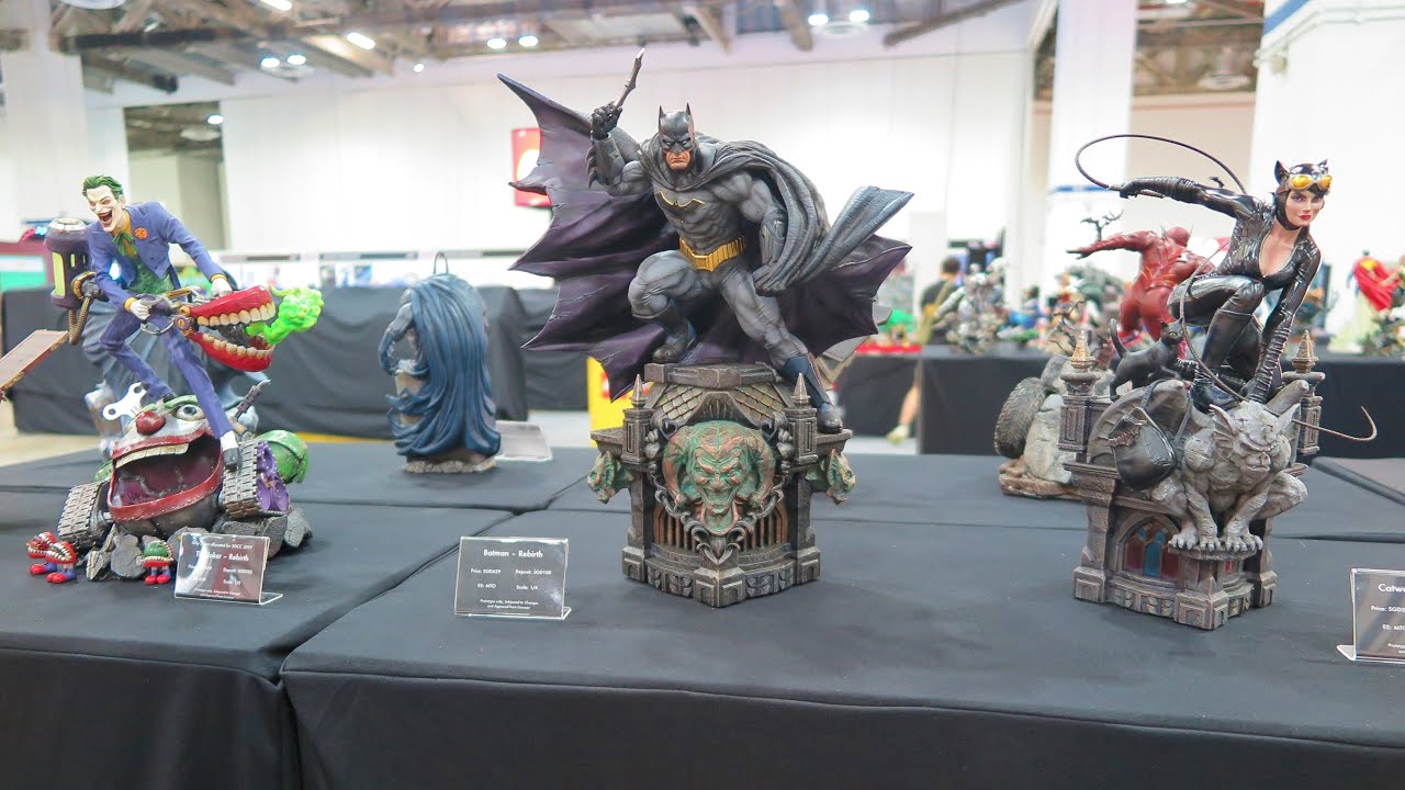 XM Studios DC Comics Statues | SGCC 2019! - YouTube