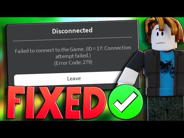 How To Fix Roblox Error Code 279 (EASY) - Roblox Failed To Connect