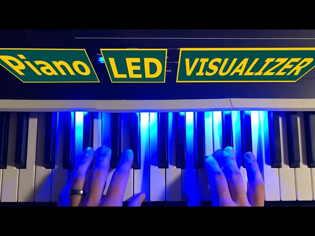 How To Make a DIY Piano LED Visualizer - YouTube