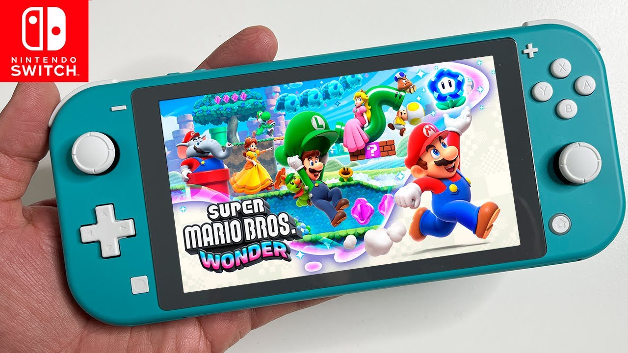 Super Mario Bros. Wonder Nintendo Switch LITE - YouTube