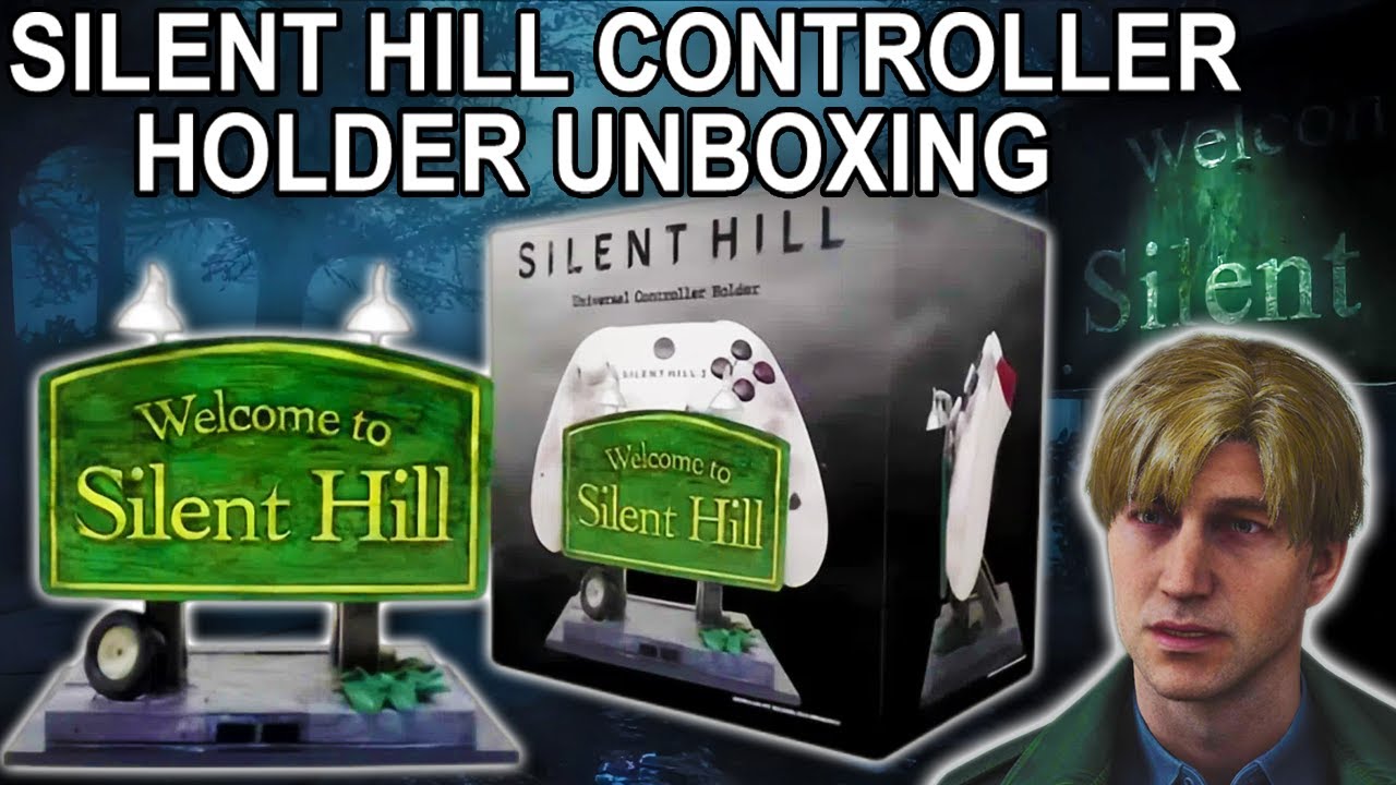 SILENT HILL CONTROLLER HOLDER UNBOXING! [4K] | UNBOXING VIDEOS