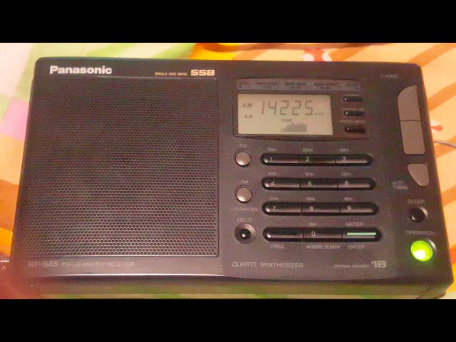 DX SSB at 9000km with Panasonic RF B45 - YouTube