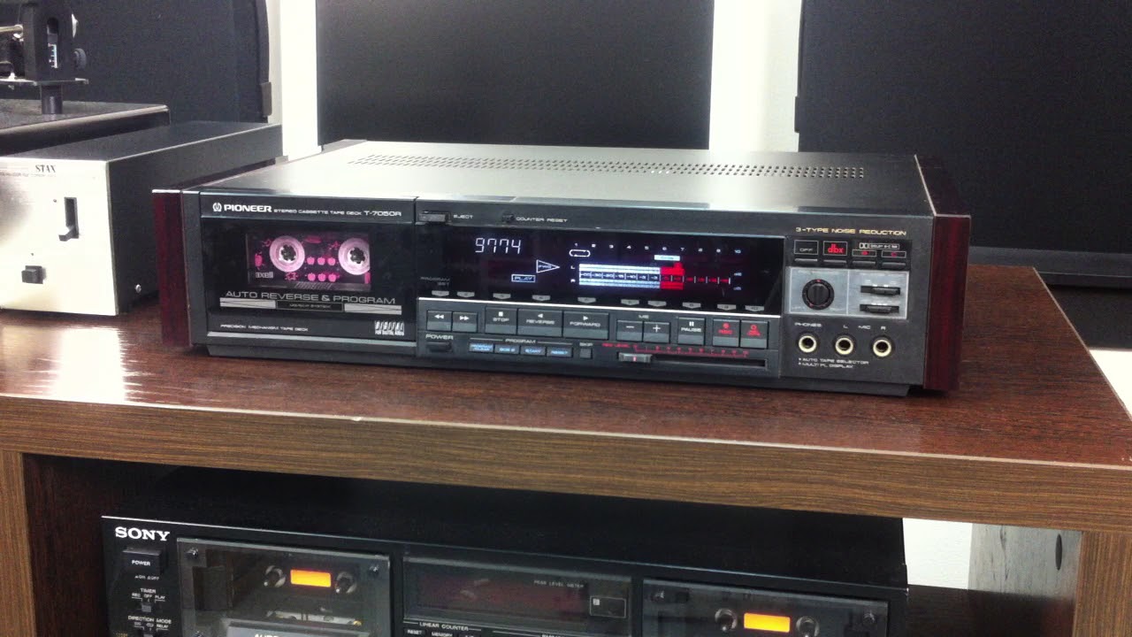 Pioneer T-7050R 4,800(1986年発売) - YouTube