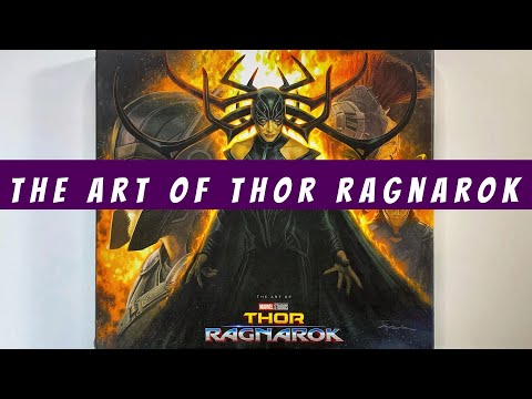 The Art of Thor Ragnarok (flip through) Artbook - YouTube