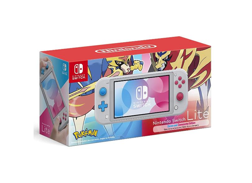 Nintendo Switch Lite 32GB Edição Especial Pokémon Zacian e