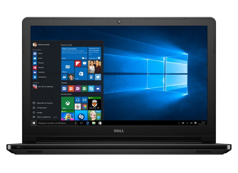 Notebook Dell Inspiron 5000 Intel Core i3 6006U 6ª Geração 8GB de