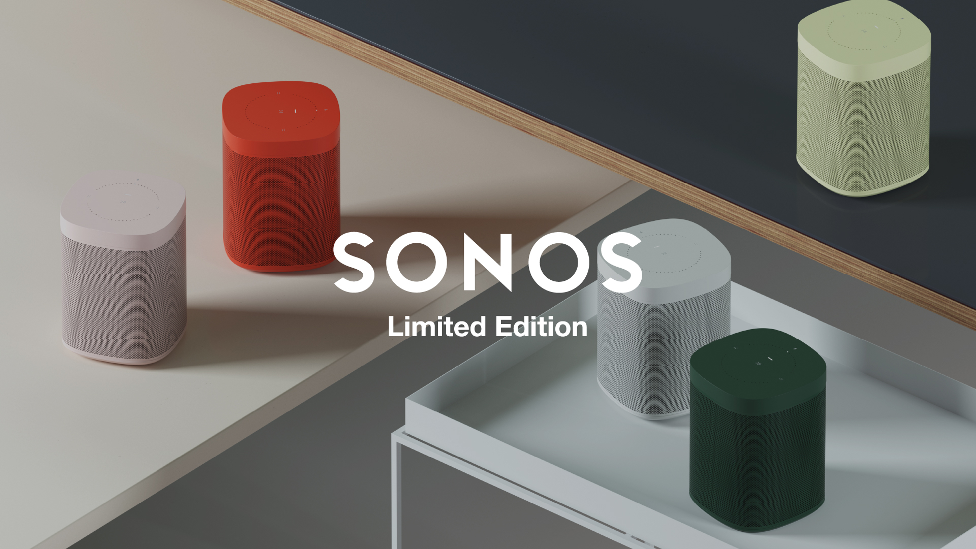 美品♪】Sonos One Limited Edition （HAY別注） 北欧デザインのヘイ