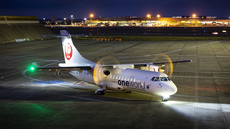 HAC receives ATR 42-600 with special One World Alliance livery