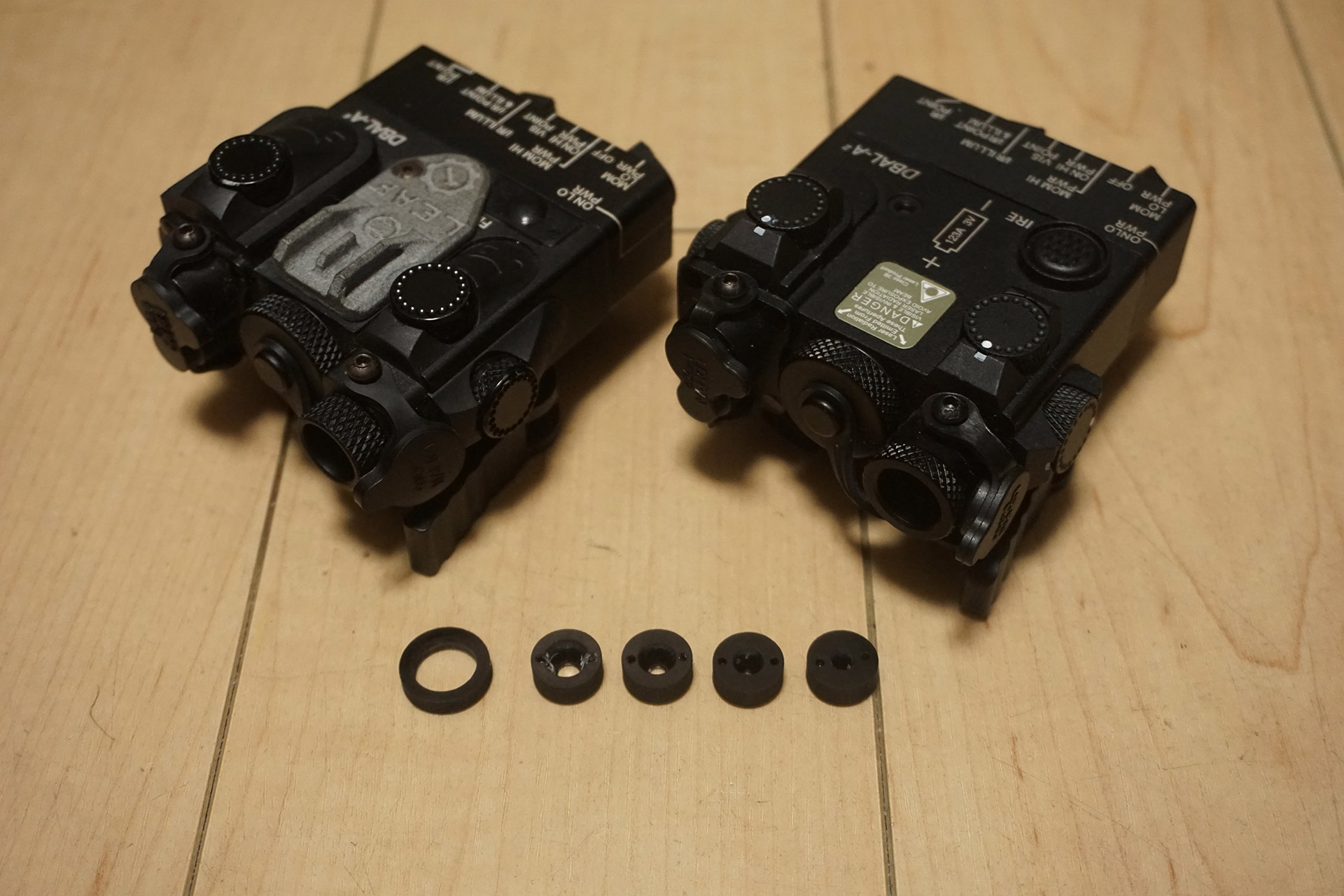 レプリカDBAL-A2のIRイルミネーター用絞りパーツを作ってみた（G&P