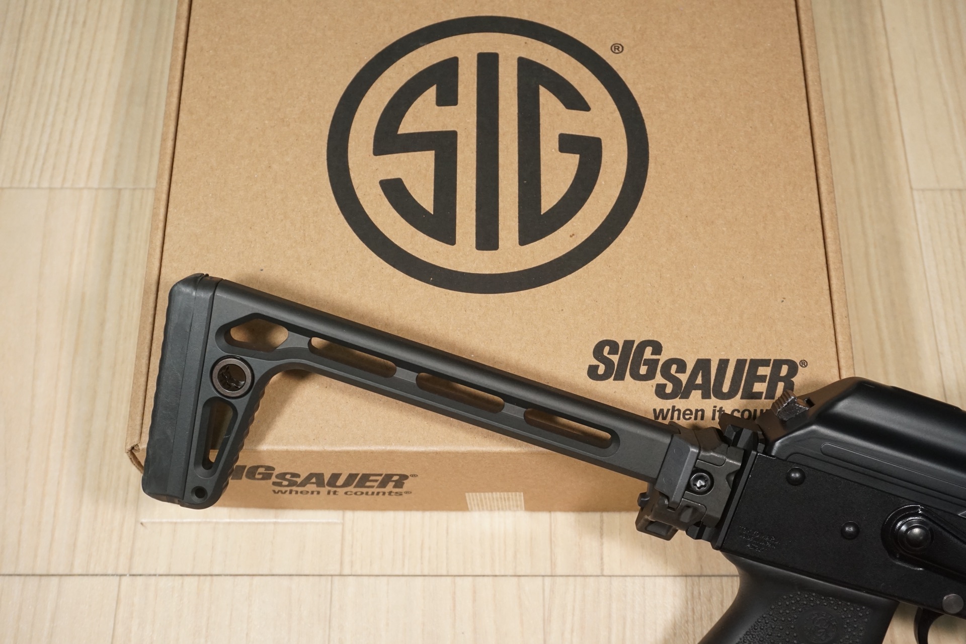 SIG SAUER MCX/MPX用ミニマリスト・ミニ・フォールディングストックを