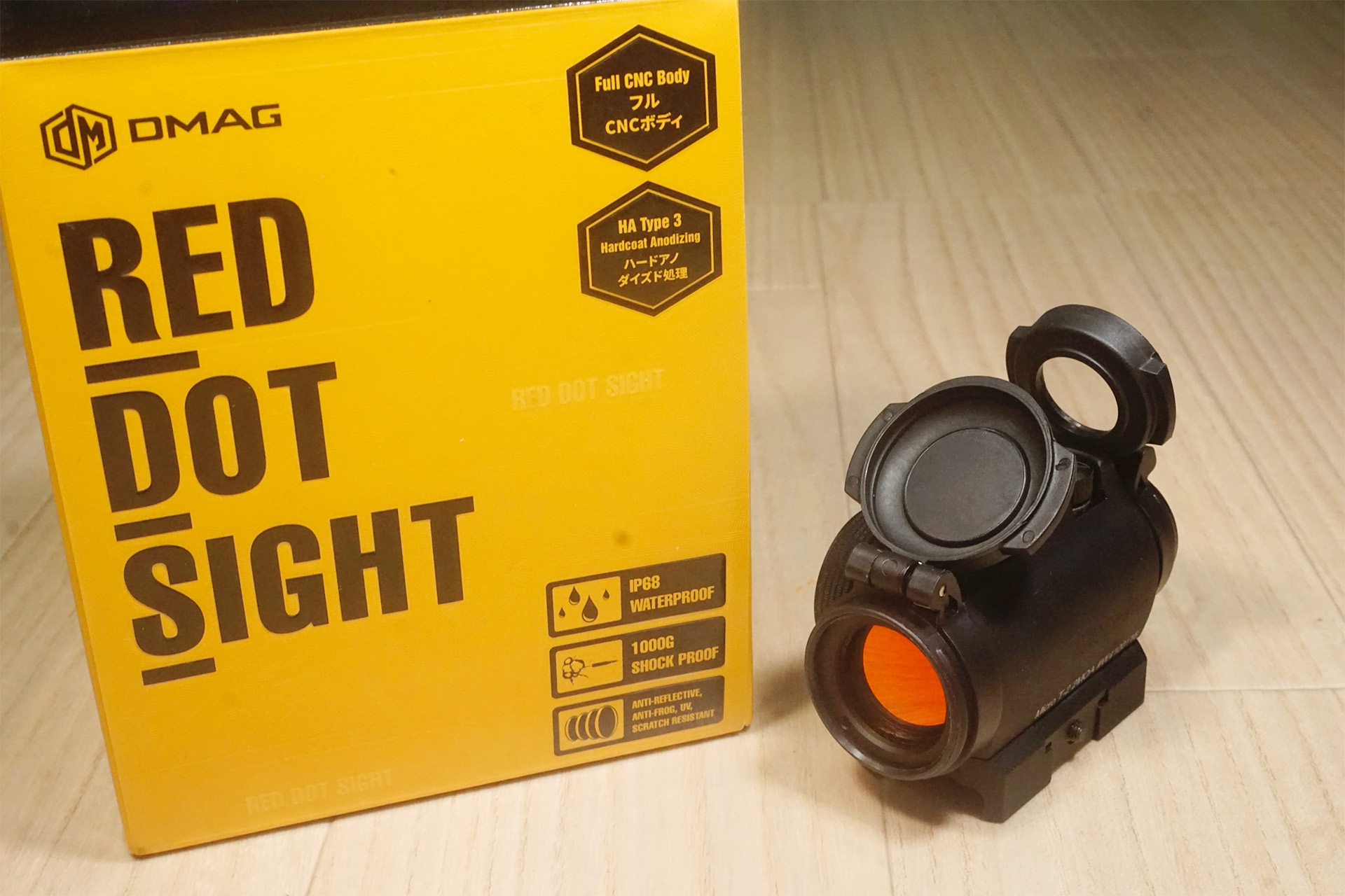 Aimpoint T2スーパーレプリカ、DMAG Red Dot Sight D2(DM004BK)の