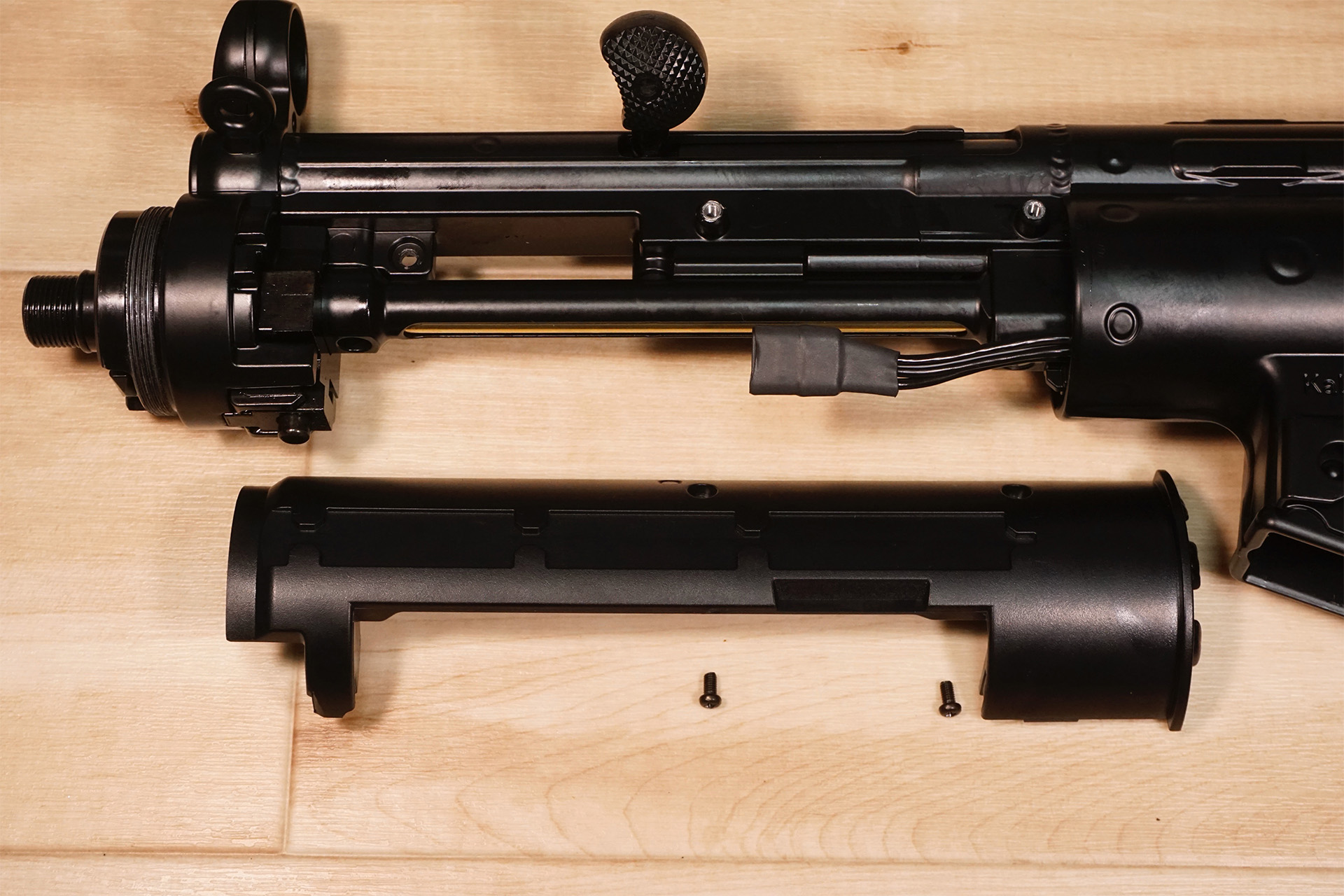 東京マルイ MP5SD6 次世代電動ガンの分解レビュー | エボログ