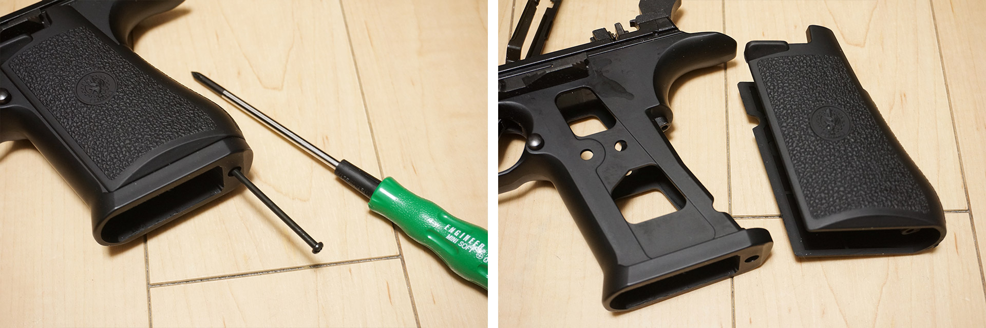 東京マルイ デザートイーグル ガスガン グリップ加水分解 東京マルイ