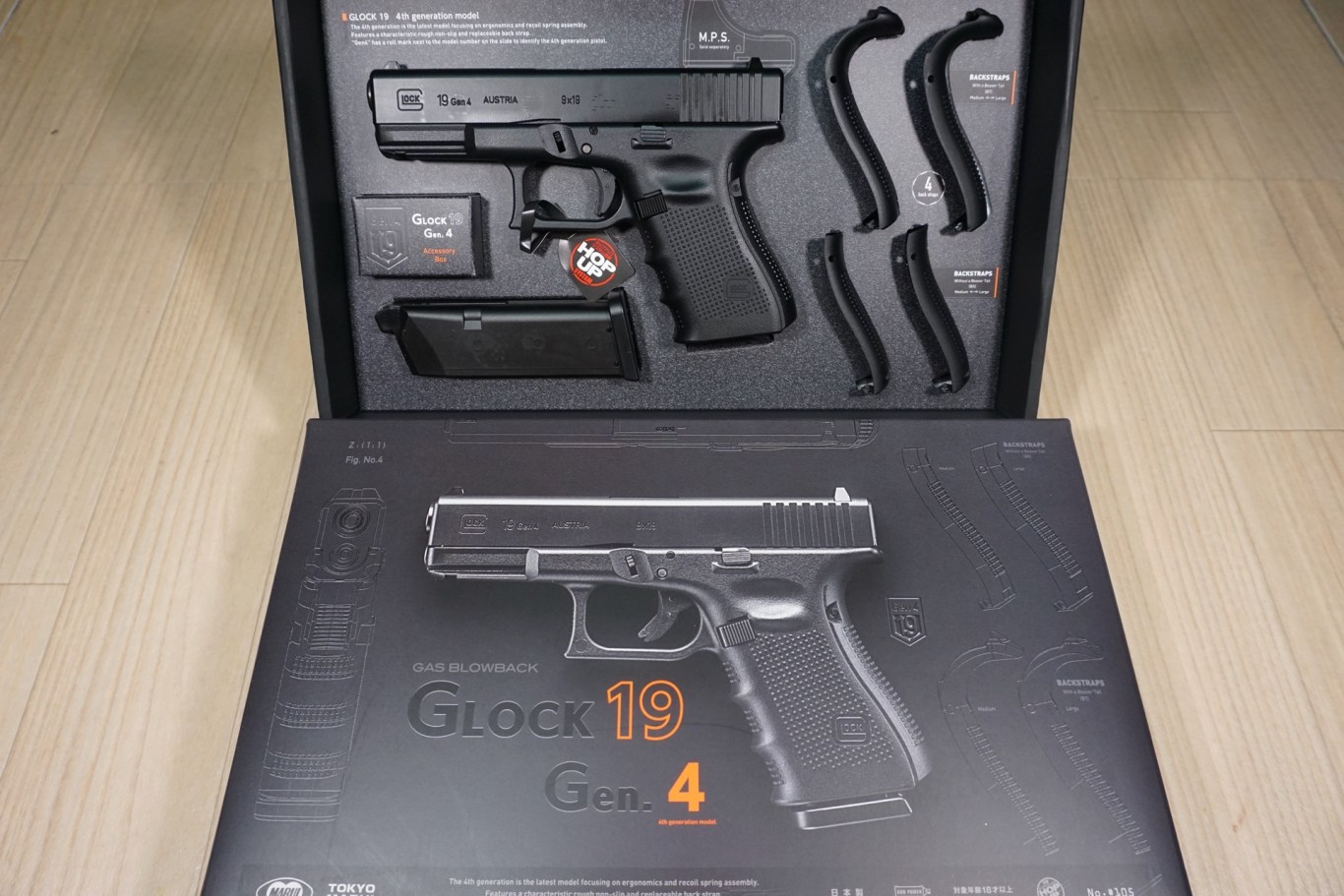 東京マルイ Glock19 Gen.4のレビュー（付属品、外観、箱出し状態での