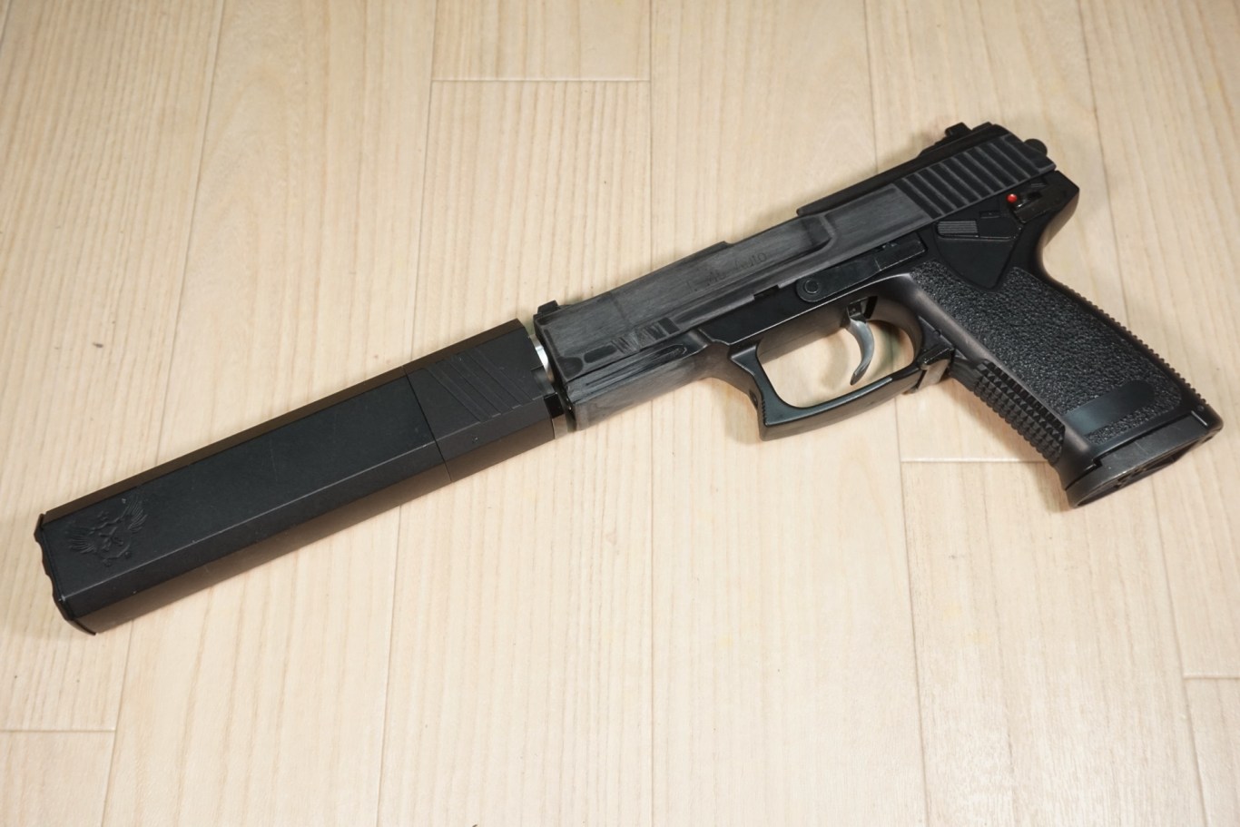 S2S SOCOM MK23を色々と弄っていきます（バレル延長、ショートスライド