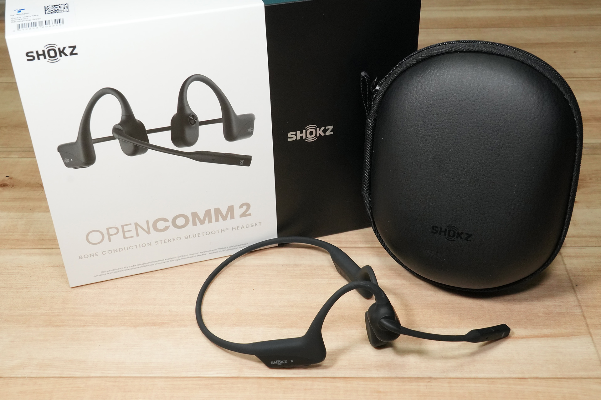 Shokz OpenComm 2 オープンイヤー型 骨伝導ワイヤレスイヤホンを買って