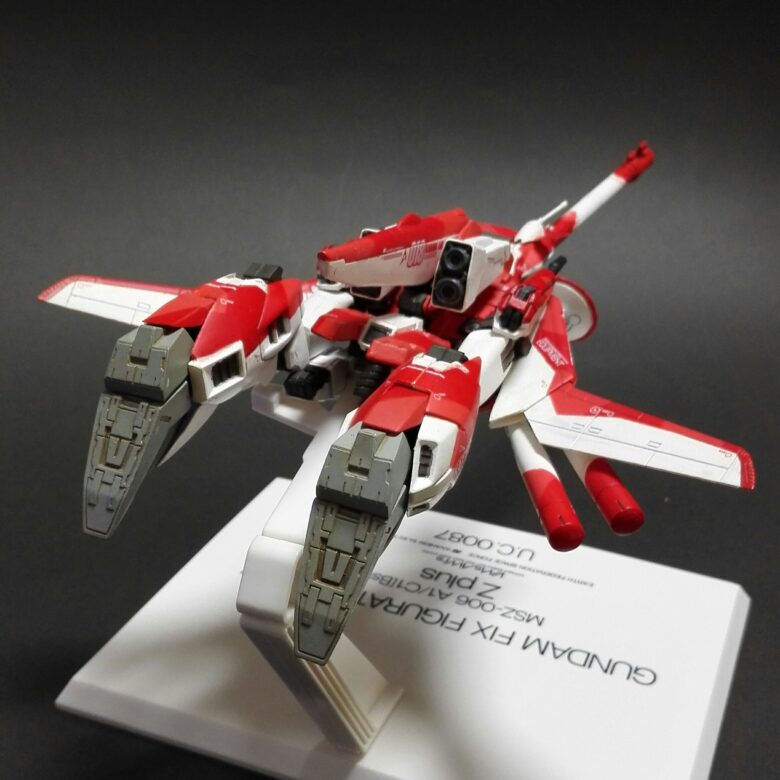 GUNDAM FIX FIGURATION #0017b Zplus レッド レビュー2回目 | GUNDAM PRESS