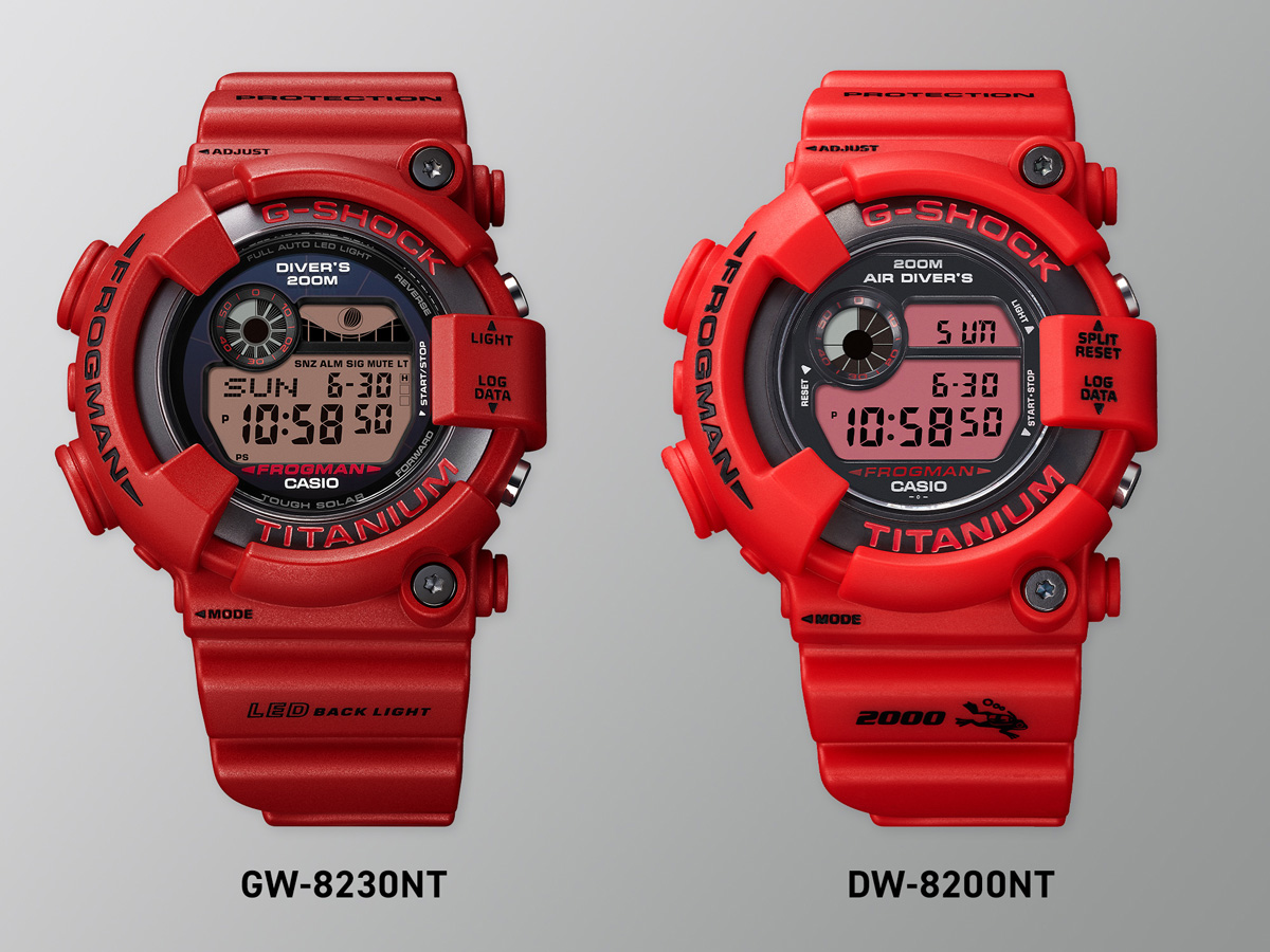 New: G-SHOCK new limited edition Frogman Master of G :