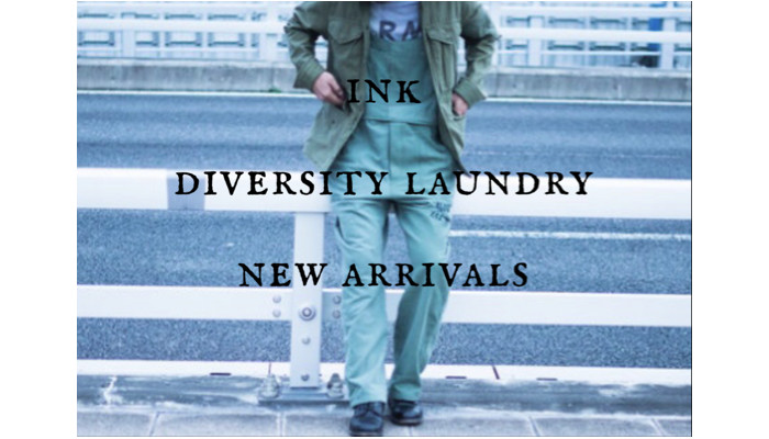 ink – インク 3wayで楽しめるオーバーオール”diversity laundry”入荷
