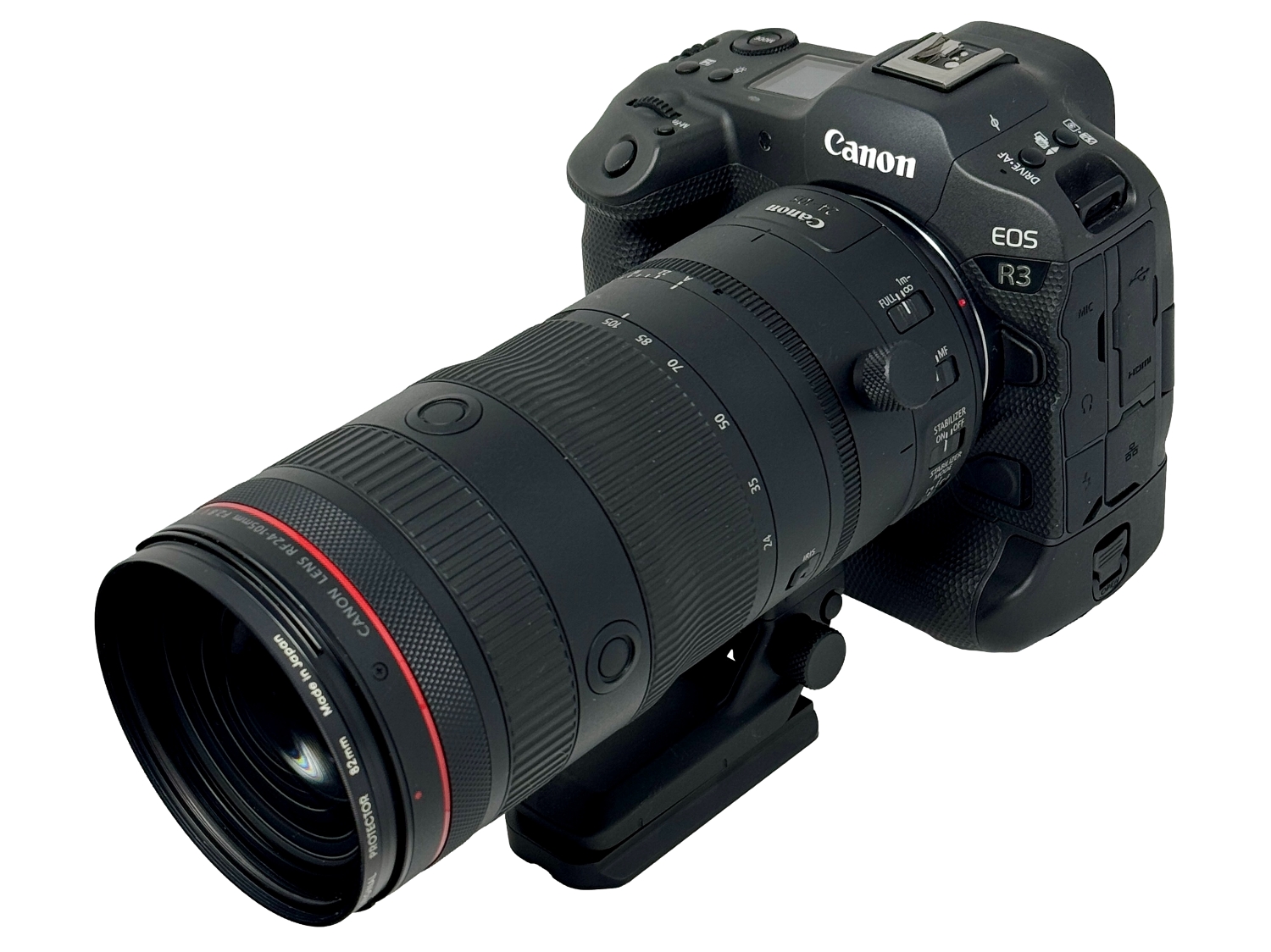 キヤノン Canon RF 70‐200 F2.8L IS USM Z レンズ用 レンズプレートの