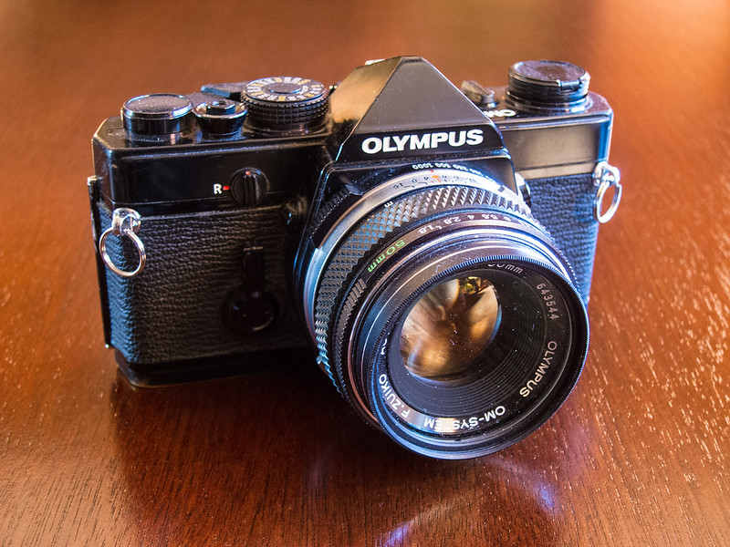 Another Olympus OM-1 - Down the Road