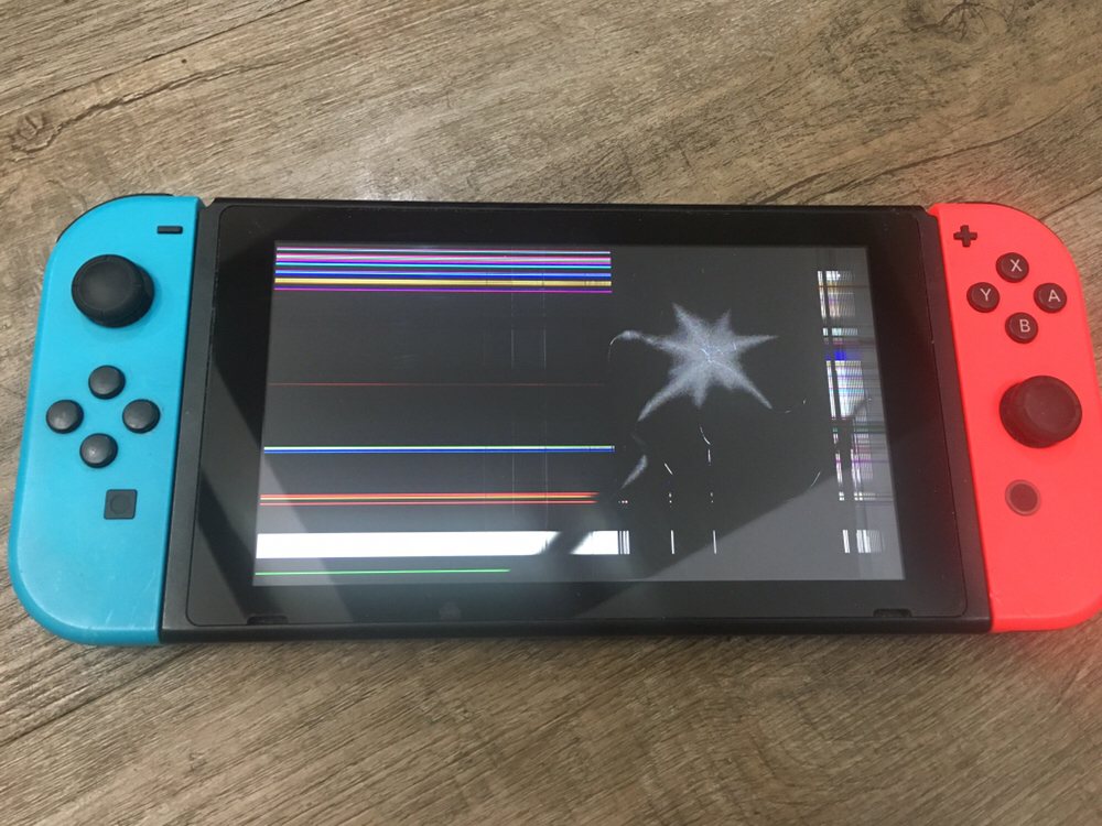 任天堂スイッチ（Nintendo Switch）の液晶が割れて修理に出してみた