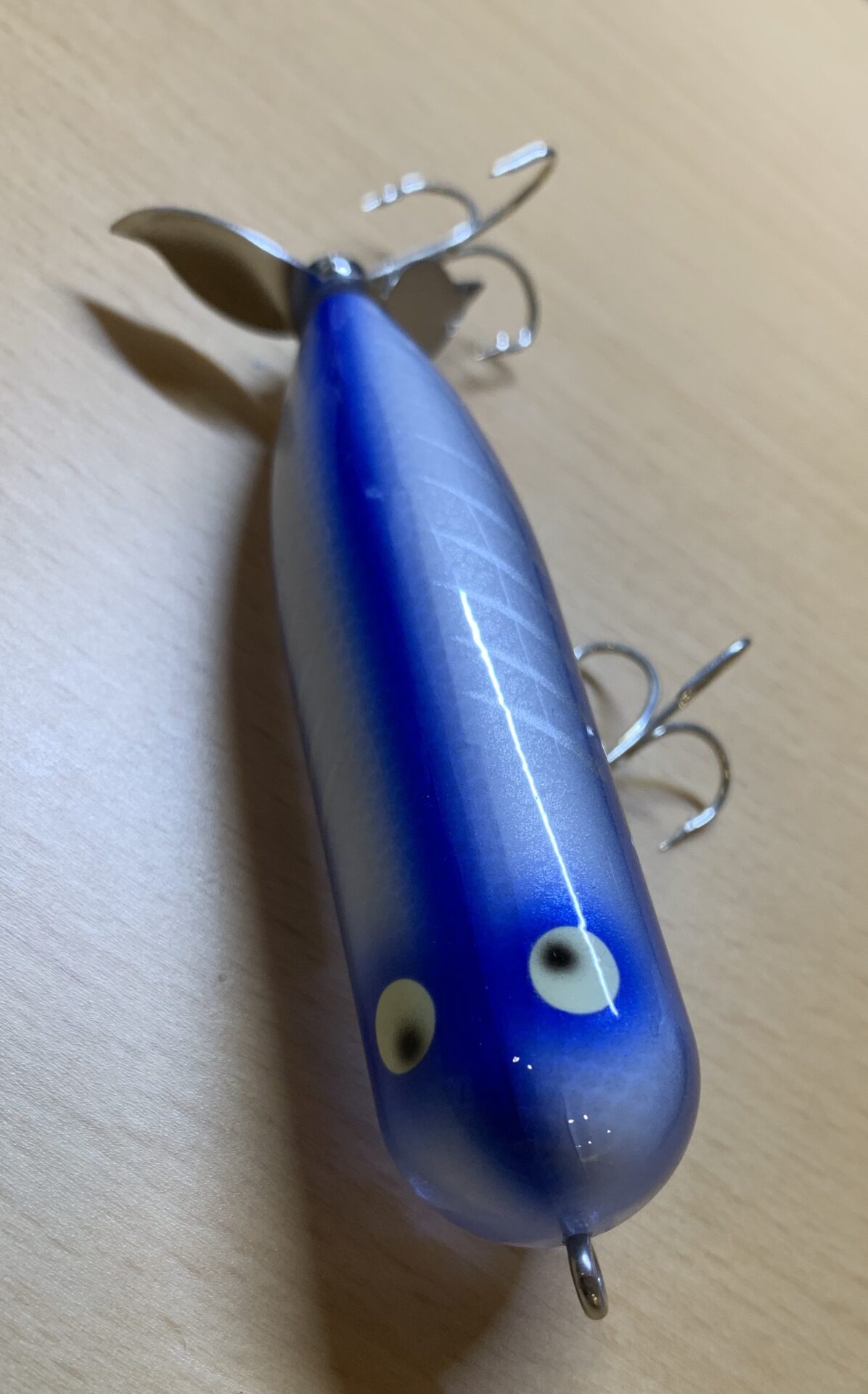 マグナムトーピード(ヘドン)インプレ。着水音最高。ピンポイント攻めに