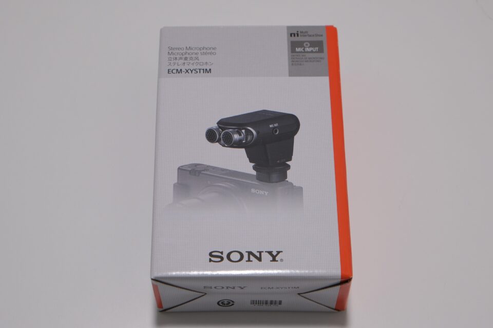 カメラ・ビデオで手軽に高音質！ソニーのステレオマイク「ECM-XYST1M