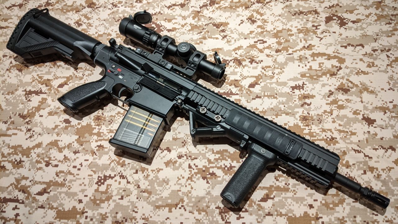 外装レビュー】東京マルイ HK417アーリーバリアント 次世代電動ガン