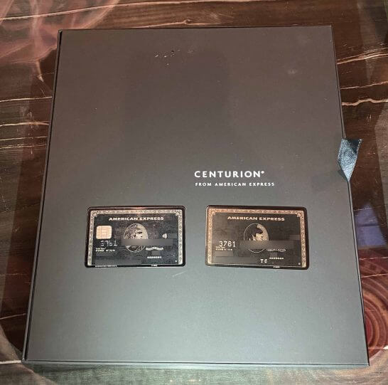 アメックスセンチュリオンを見た感想！新旧2枚のカード券面デザインと