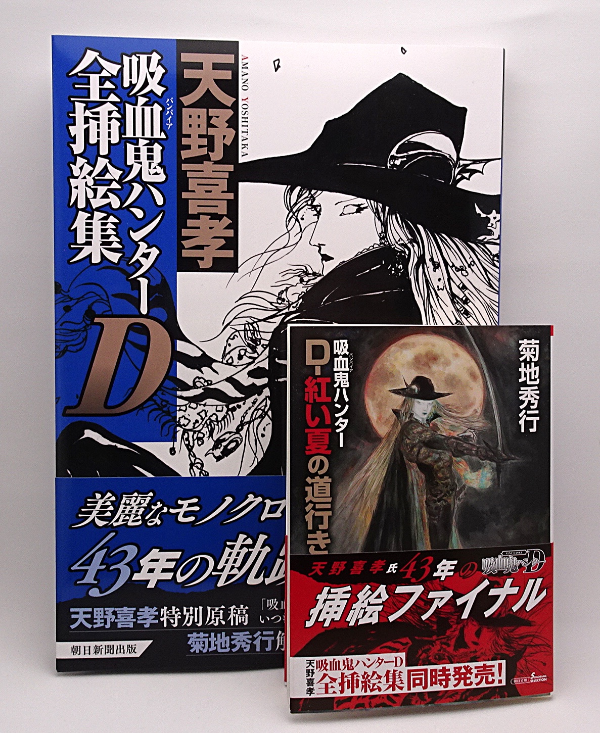 書籍 吸血鬼ハンターD D-紅い夏の道行き & 天野喜孝 吸血鬼ハンターD全