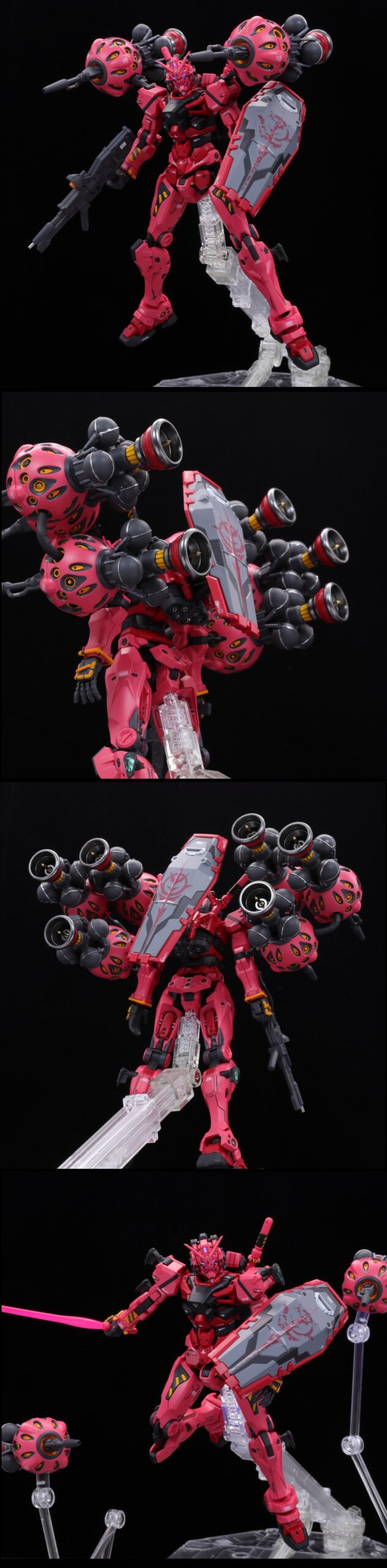 HG 1/144 HG 1/144 赤いガンダム ビット追加 フルビット (RED GUNDAM