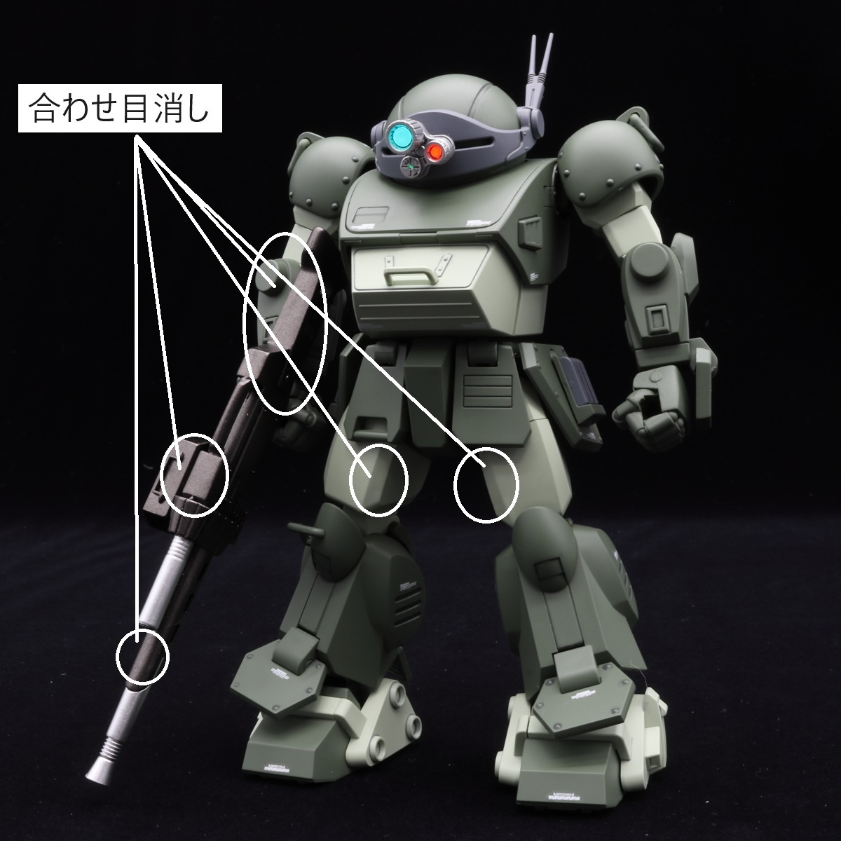 HG スコープドッグ 装甲騎兵ボトムズ 改修塗装済み完成品 | MU-LA
