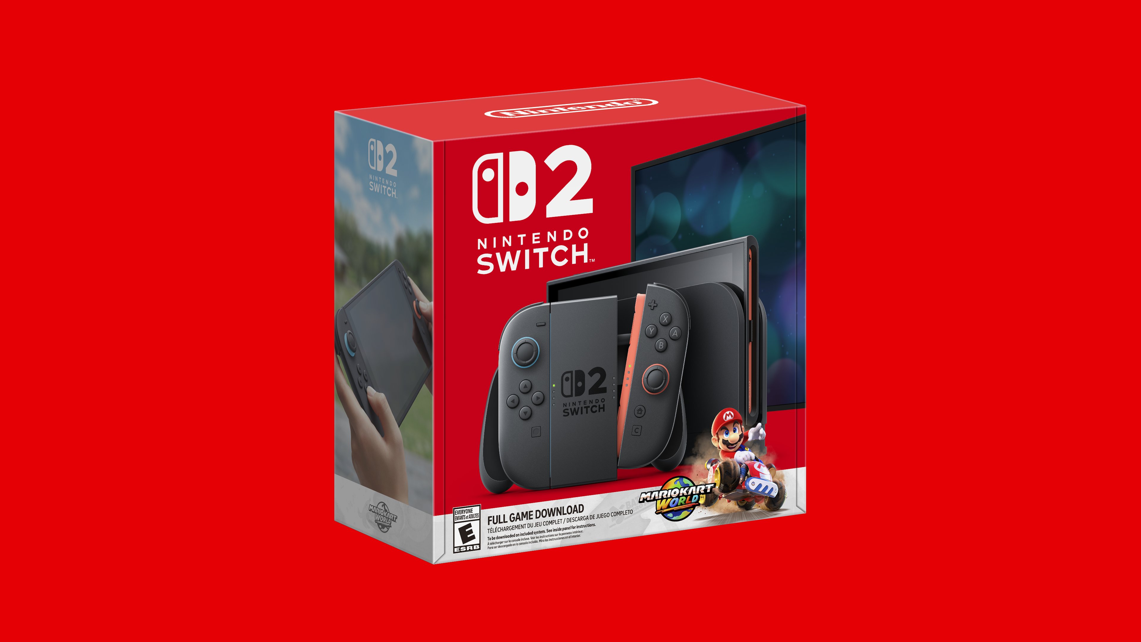 Pre-orders for Nintendo Switch 2 open April 8th/9th, priced at