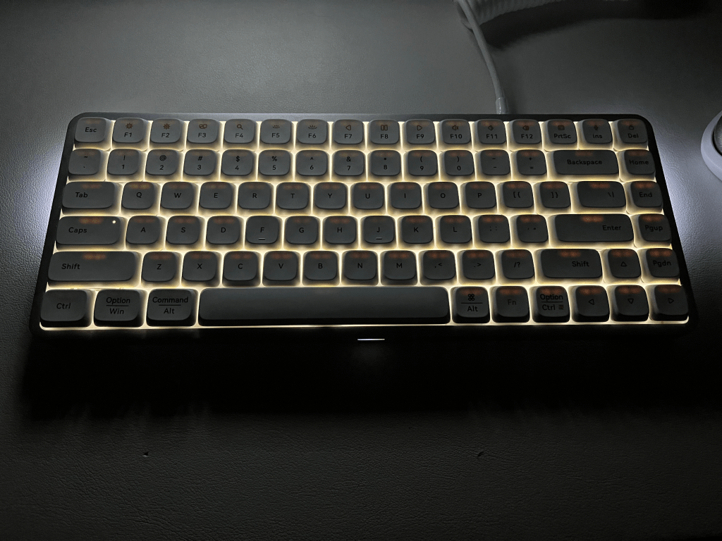 Lofree Flow Lite 84]これも心地いい打鍵感！おすすめロープロファイル