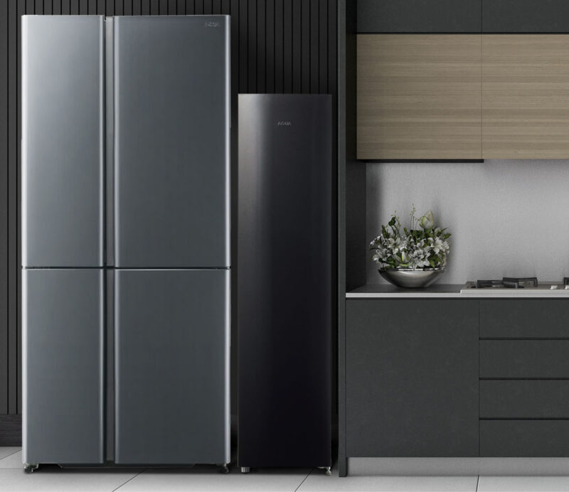 AQUA 冷蔵庫 AQF-GS13J(W)型 2021年製 冷凍チルド切り替え可 【公式通販】