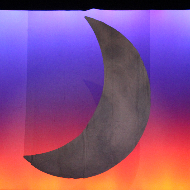 Crescent Moon Drop - Stage Monkey Design & Consulting