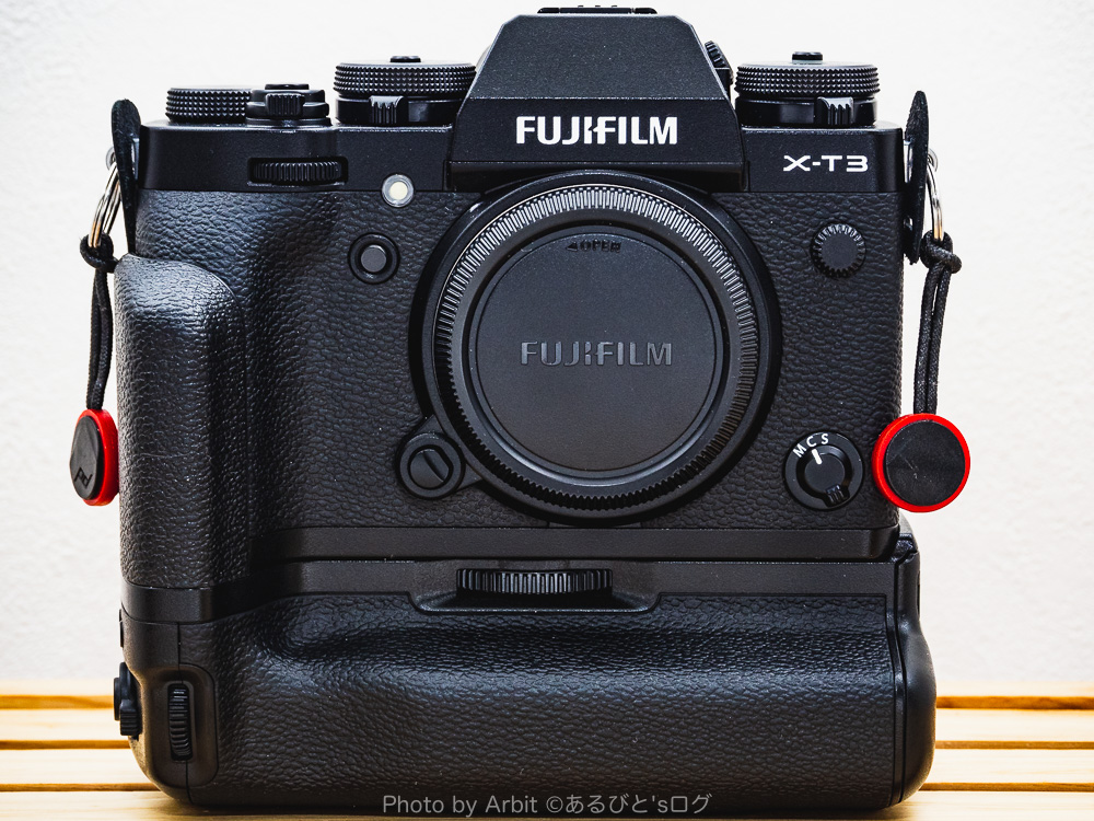 gash X-T3 バッテリーグリップ付き バッテリー3個 元箱入り FUJIFILM