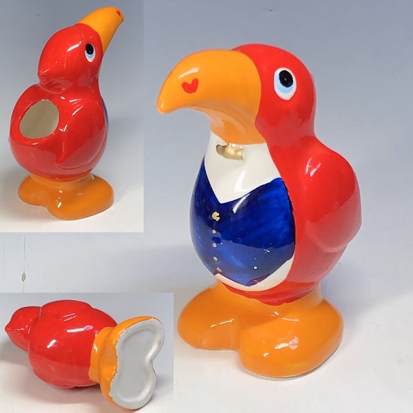 日立キドカラーポンパくん陶磁器製フィギュア : 昭和レトロ雑貨