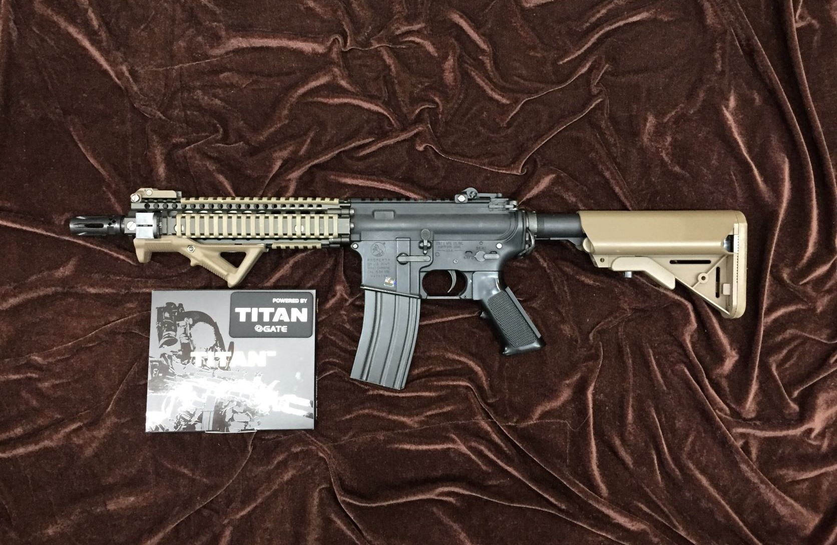 東京マルイ Mk18 mod.1 次世代電動ガンのカスタムをさせて頂きました