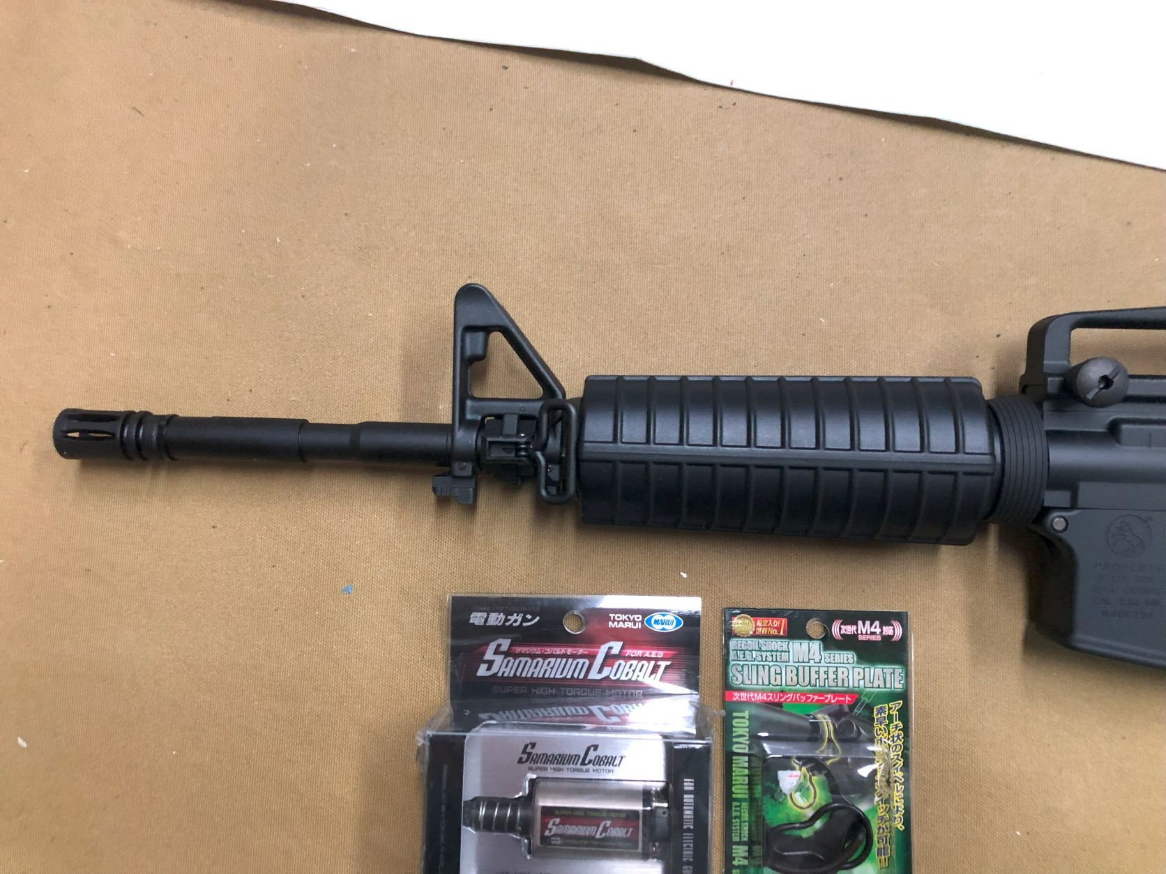 東京マルイ M4A1 SOCOM カービン 次世代電動ガンのカスタムをさせて