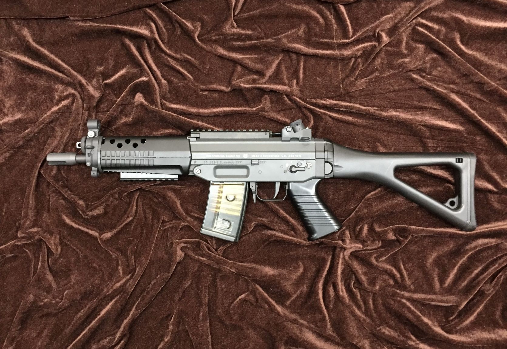 東京マルイ SIG552 SEALs スタンダード電動ガンのカスタムをさせて頂き