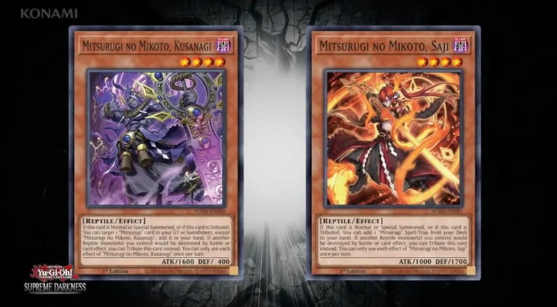 TCG】海外先行テーマ『Mitsurugi』効果＆画像判明！日本神話モチーフの