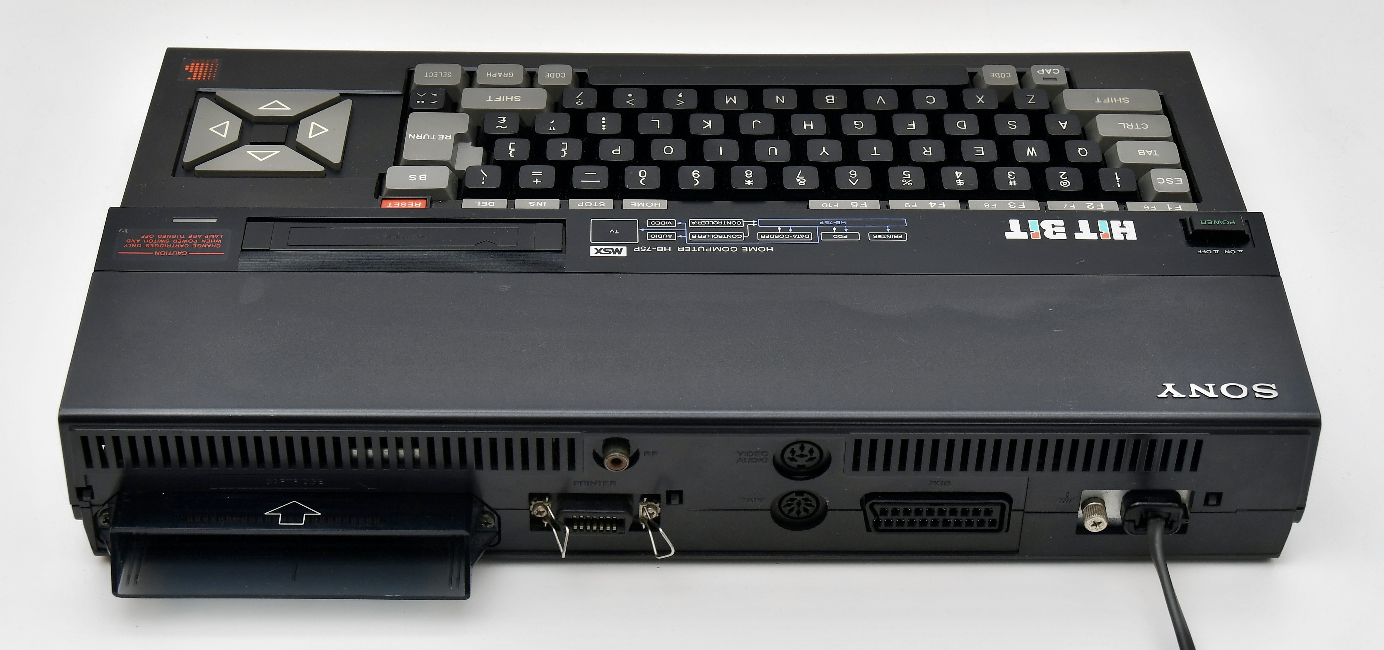 Sony HB-75P HitBit MSX - Old Crap Vintage Computing