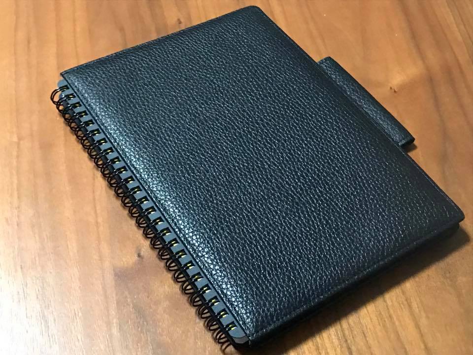 希少 LOUIS VUITTON リングノート ノート カバー 黒 1999年 この手が