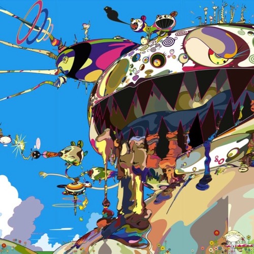 Stream 絵画的インスピレーション 3_4 村上隆《Tan Tan Bo Puking