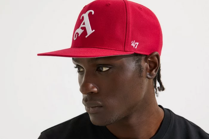 Arsenal 47 Red Snapback Gothic A Cap | Official Online Store