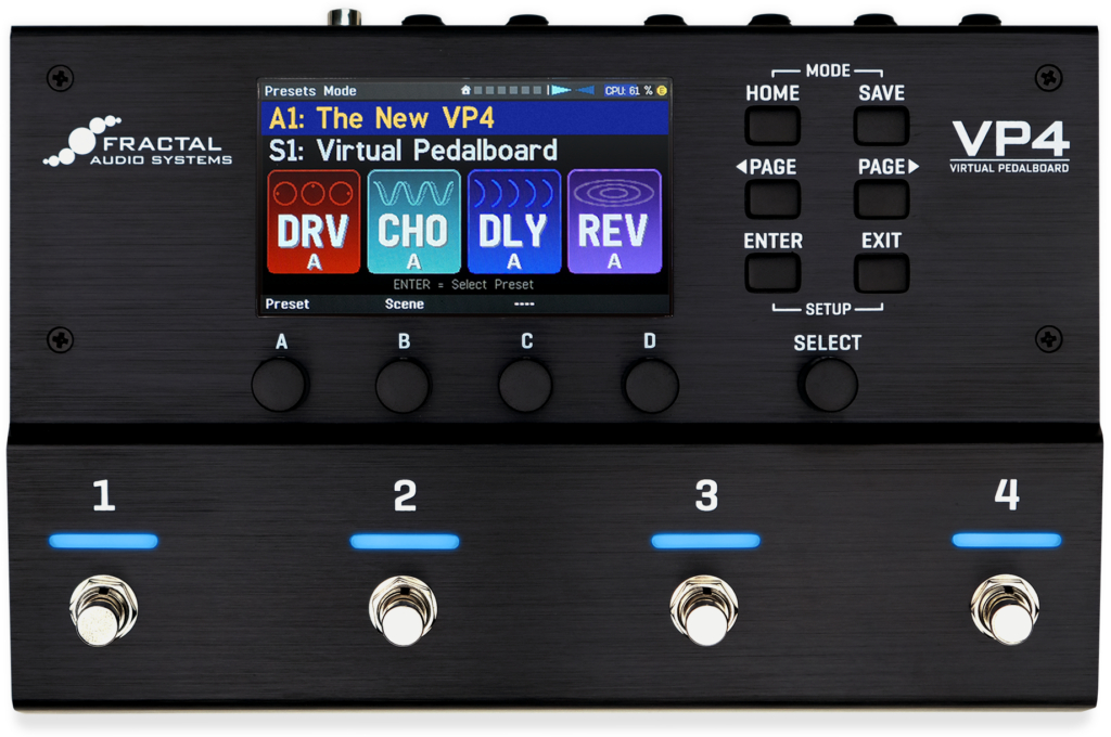 FRACTAL AUDIO SYSTEMS “VP4” 登場 – GuitarQuest イシバシ楽器が送る
