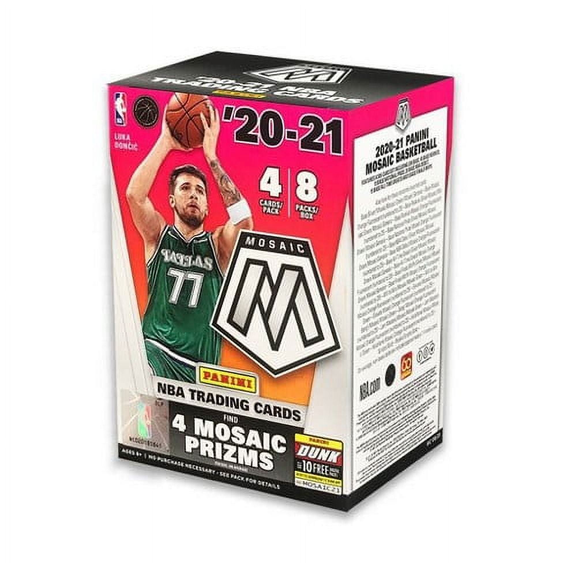 2020-21 Panini NBA Mosaic Basketball Trading Card Blaster Box